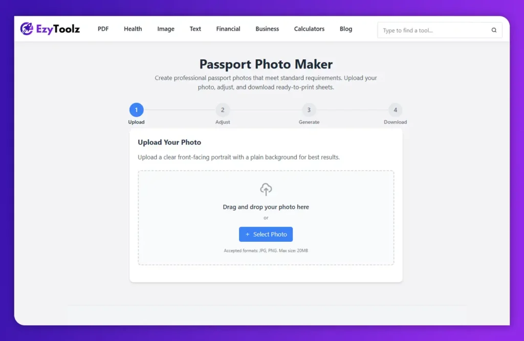 Create Passport Size Photos in 5 Mins for Free – No App Needed! 2 passport photo maker 1 compressed